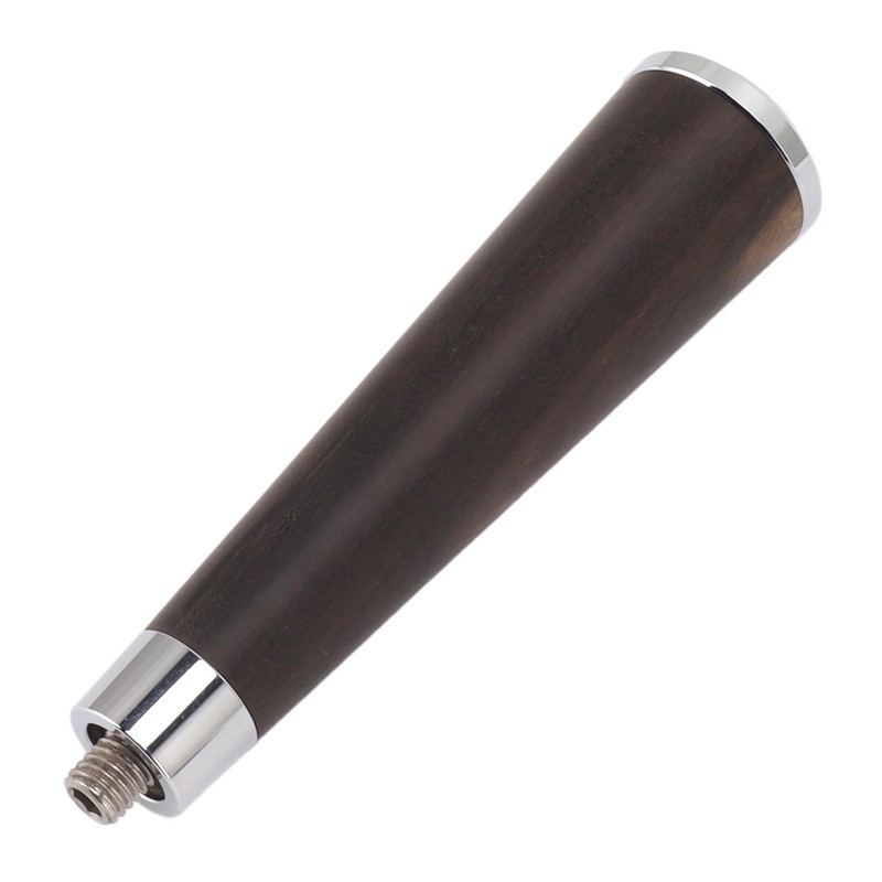 Coffee Portafilter Handle M10 Thread Black Rosewood Ergonomically Smoothly Wooden