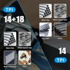 MUOZLOP 32 Pack Reciprocating Saw Blades Set， High Carbon Saw