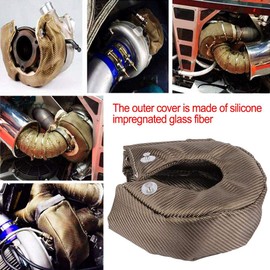 Cubierta De Protección Para Turbo T4,Turbo Blanket,Turbo Blanket Heat Shield Cover Barrera Turbo Cover Wrap para turbocompresores T3(T4)
