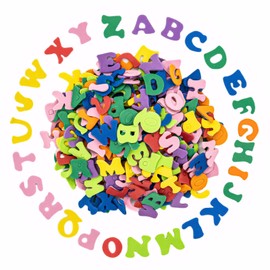 910Pcs Foam Letter Stickers, Foam Letters for Crafts of Adhesive A-Z Alphabets for Kids Crafts and Educational Use