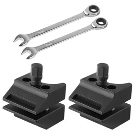 Beeptrum Suspension Strut Spreader Pack of 2, Knuckle Spreader, Axle Spreader with Split Hub, Car Suspension Strut Spreader Tool, with Wrench, for Most Models