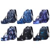Primary and Secondary School Students Backpack Waterproof Schoolbag with Lunch
