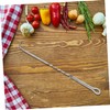 Mipcase Stainless Steel Meat Hook Flipper BBQ Food Turner with