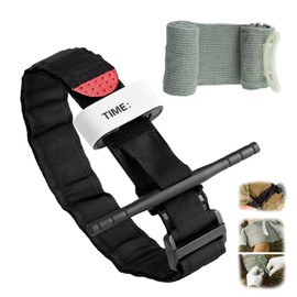 GVSS Tourniquet Tactical Tourniquet with Compressive Bandage Israeli Compressor 6 Inch Tourniquet for Emergency Camping Hiking Military 37.4 Inch