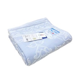 Imabari Towel Blanket, Nishikawa, Made in Japan, Single, Cotton, 100% Cotton, FR03060008 (LP3603), Imabari Towel (800 Blue)