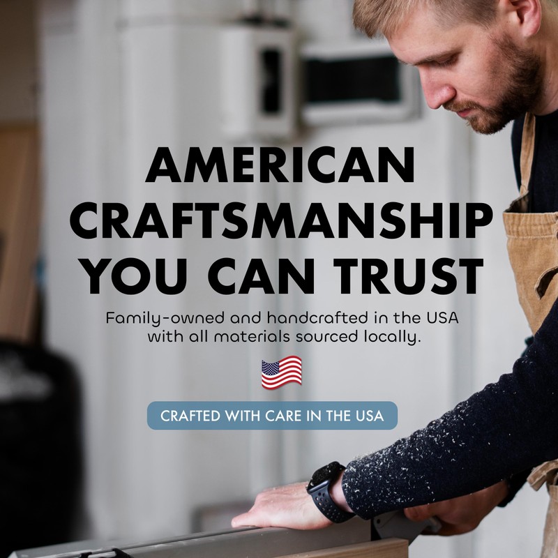 American Flag Hidden Gun Safe - Quick Access Hidden Gun