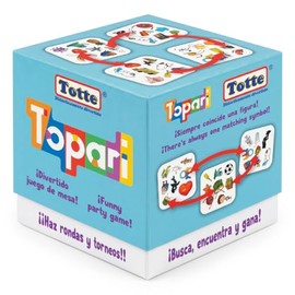 Totte Topari Juego de Cartas  Siempre Coincide Una Figura 10 Diferentes Formas de Jugar  Haz Rondas y Torneos                                         