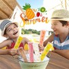 GeorgeX 50Pcs Desechable Popsicle Mold Bag Moldes para Cubitos de