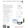 SPW Brilliance WiFi-Smart-Socket-3 LED WiFi Smart Socket - App Control/Alexa
