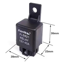 Heavy Duty Automotive Relay FLS821 12VDC 40A 4Pins