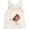 Azeeda 'Robin' Canvas Rucksack/Backpack (RK00013134)