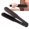 Professional Hairdressing Comb Double Brushes Wooden Anti static Hair Straightener