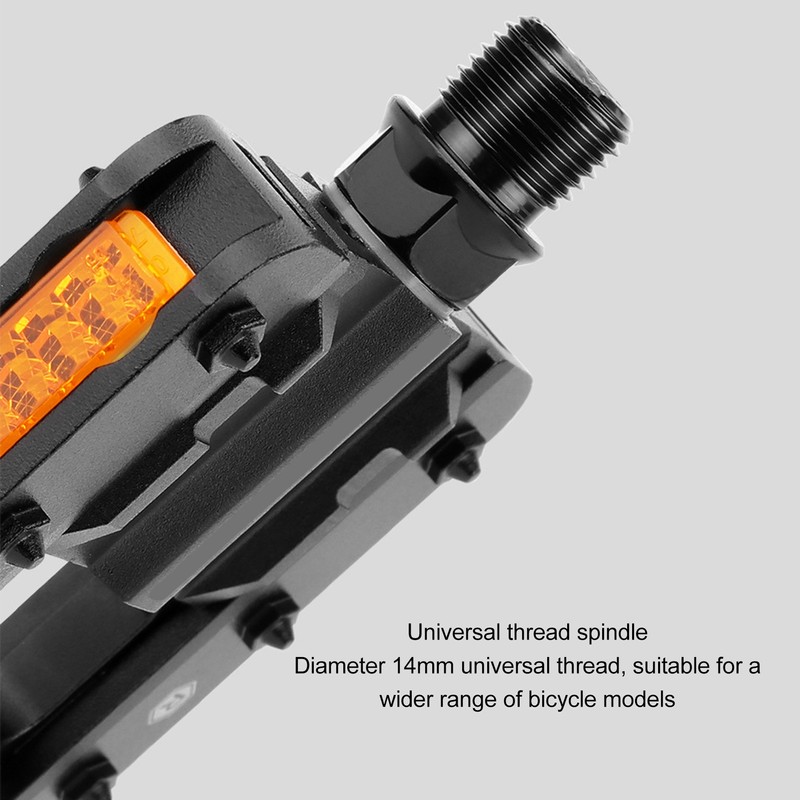 Bicycle Pedals Universal Waterproof High Strength Aluminum Alloy Folding Bike