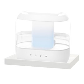 Acrylic Humidifiers Tray for Dreo Humidifier HM311 4L Tank, Leak-Proof Tray for Smart Humidifiers HM311S 4L, Anti-Slip & Moisture-Proof Humidifier Tray Floor (White)