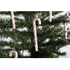 Pack of 6-13CM Glitter Candy Cane –Christmas Tree Hanging Decoration