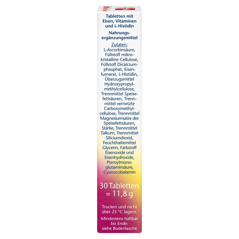 Doppelherz Iron + C + Histidine + Folic Acid -