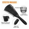 Kit 9pz Peine De Masaje De Pulpo Adecuado Para Cabello