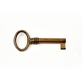 Furniture Key Antique Style Furniture Bronzed Replacement Key Blank Brass Patina 3013/32.01