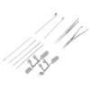 10pcs Stainless Steel Farm Livestock Breeding Chicken Hen Rooster Capon
