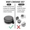 Denture Case, Definitely No-Leak Denture Bath Box for Traveling Perfectly,