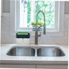 LALAFINA 1set Dish Soap Holder Sponge Box Kitchen Tabletop Sink
