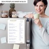 Menu Planner with Grocery List - Meal Planner - Minimalist