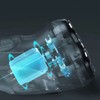 Men Electric Trimmer Rechargeable Comfortable Flexible 3D Electric Face Trimmer
