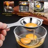 5 Pack Stainless Steel Mini Whisks Set with Egg Separator