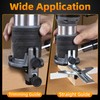 FoxAlien 1HP 710W 65mm Diameter Compact Palm Router for CNC