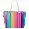 VOID Colour Stripes Beach Bag Shopper 58 x 38 x