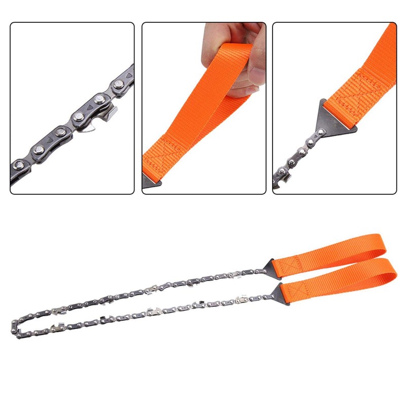 Pocket Chainsaw, 36 Inch Chain Rope Portable Hand Saw with