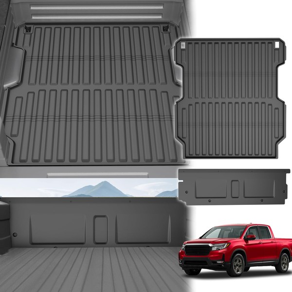 AOMSAZTO Bed Mat Compatible with Honda Ridgeline 2017-2024 2025 5.3FT