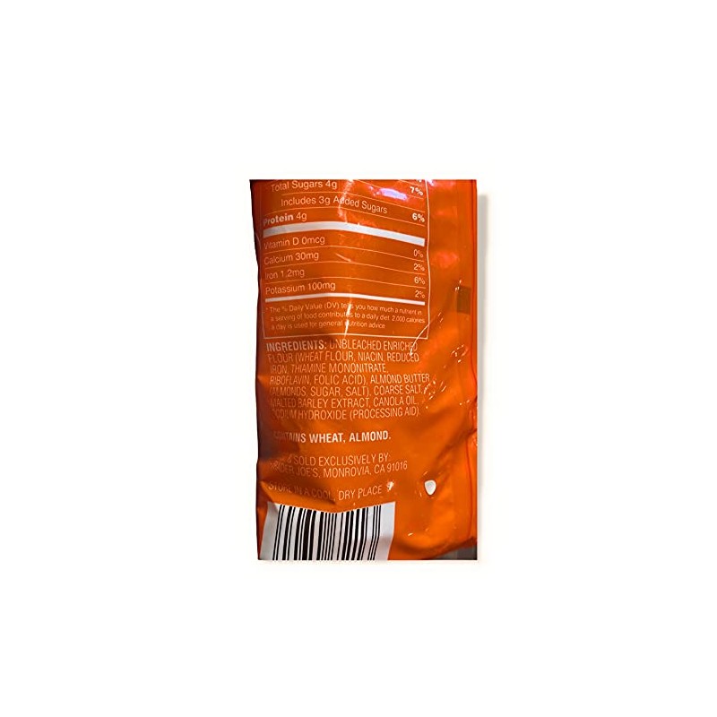 Trader Joe's Almond Butter Filled Pretzel Nuggets (4 packs),3X-Large