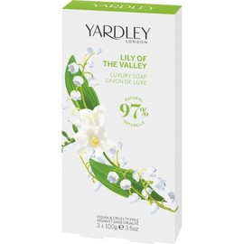 Yardley Lily of the Valley Luxury Soap 100g X 3
