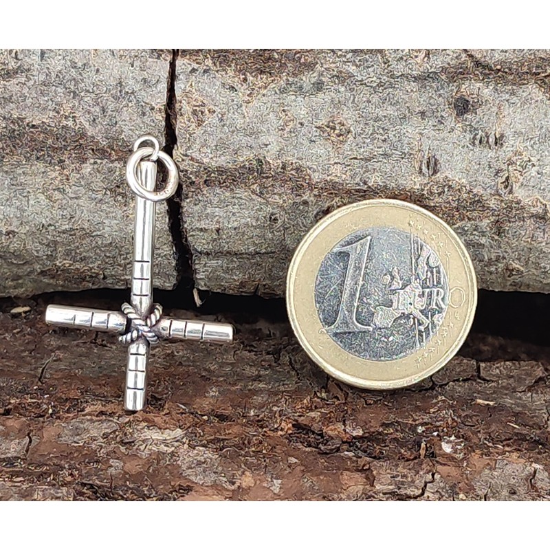 Cross Pendant Made From 925 Sterling Silver
