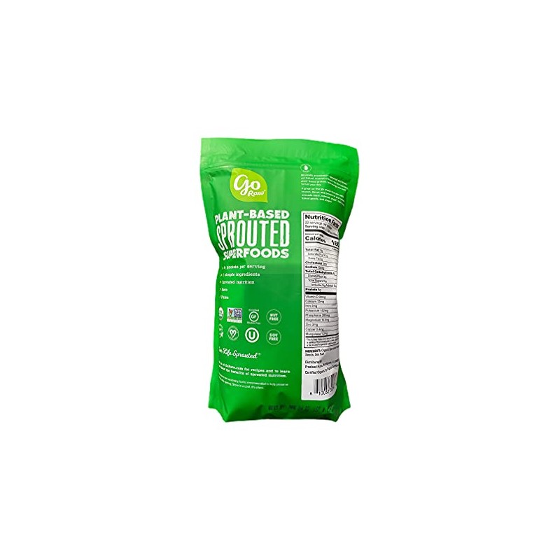 Pumpkin Seeds with Sea Salt, Sprouted & Organic, 22 oz.