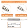 WHLLING 1/16″Dual Head Nail Setter and 3/16″Center Punch, 3500 PSI