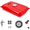 5 Gallon Generator Gas Fuel Tank with Filter Gauge Cap