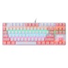 BAJEAL 87 Keys Wired Mechanical Keyboard Mixed Light Mechanical Keyboard