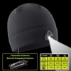 POWERCAP LED Hat Light 150 Lumens Rechargeable Fleece Beanie with