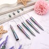 Beadthoven 5pcs Beadable Pens with 10pcs Refills, DIY Bead Pens