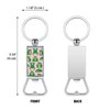 WIRESTER Metal Bottle Opener Keychain, Beer Bottle Opener Key Ring