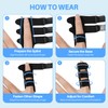 Finger Splint, Finger Brace Ice Pack For Index, Middle, Ring