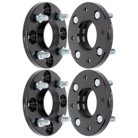 AUTOMUTO 4set 4x114.3 12x1.25 66.1mm hub 15mm Wheel Spacers 4x4.5 to 4x4.5 fits for Tiida Wheel spacers for Versa Wheel spacers 2007-2018