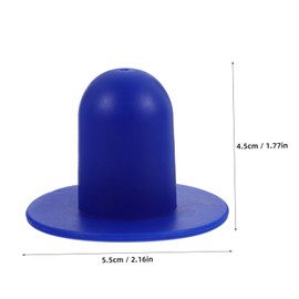 FUNOMOCYA 4pcs Heavy Duty Pool Drain Plugs Durable PVC Strainer Hole Plugs for Pools Leak Design for Above Ground and Underground Use Stylish and Practical