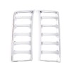 MXtech-23 Chrome Front Headlights Grille Vent Trim Cover Frame for