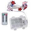 Independence Day Light String Wireless Remote Control IP44 Waterproof Timing