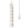 FUMITAKE Power Strip, 6 Outlets, Extension Cord, 3.3 ft (1
