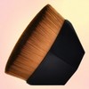 Foundation Brush Moist Makeup Blusher Pore Cover 1pc (Case Included) 4ea