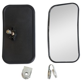 2pcs 58720-23320-71 Forklift Rearview Mirror 4.625" x 8" for Toyota Forklift 7FD10-45 7FG10-45 8FD10-30 8FG10-30 7FB10-30